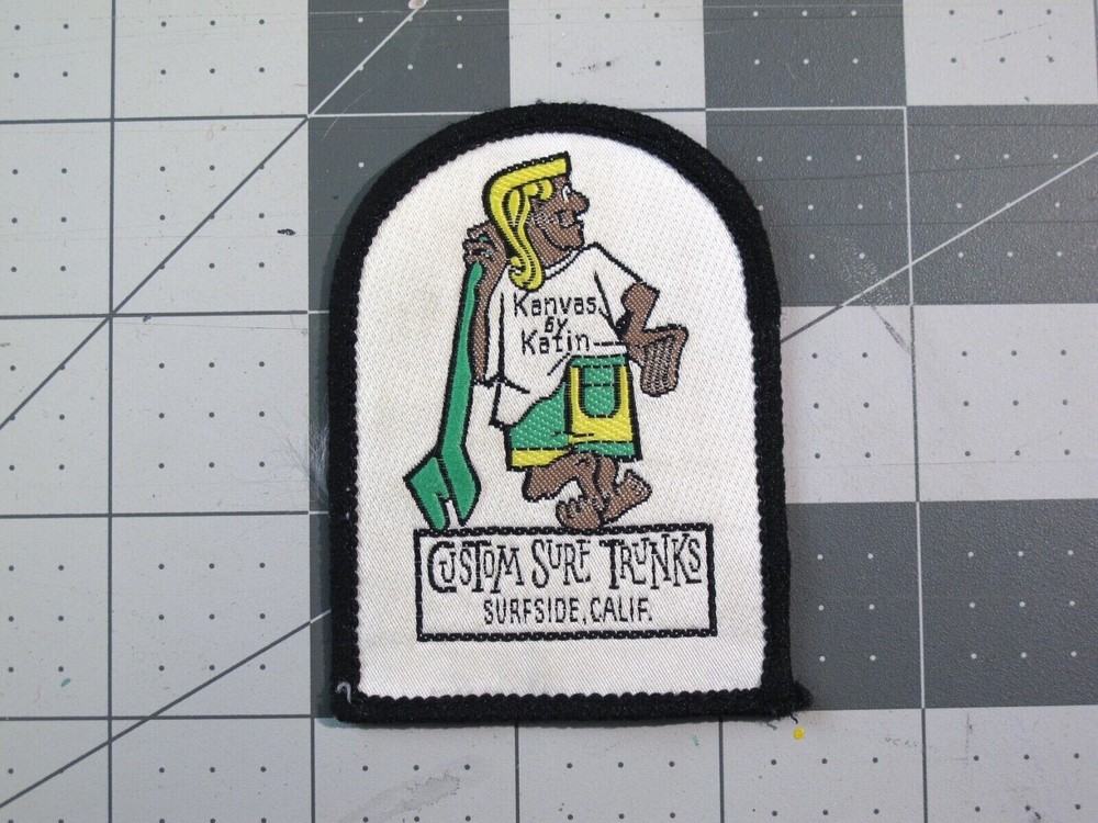 vtg Surfing ephemera - patch Kanvas by Katin