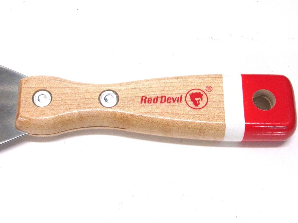 NEW! RED DEVIL PROFESSIONAL 3" ZIP-A-WAY SCRAPER STIFF KNIFE, #4509