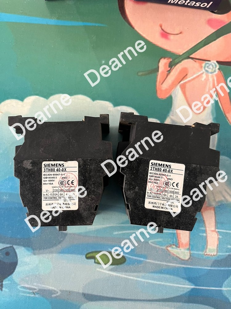 1pc Siemens 3TH80-40E-OX contactor