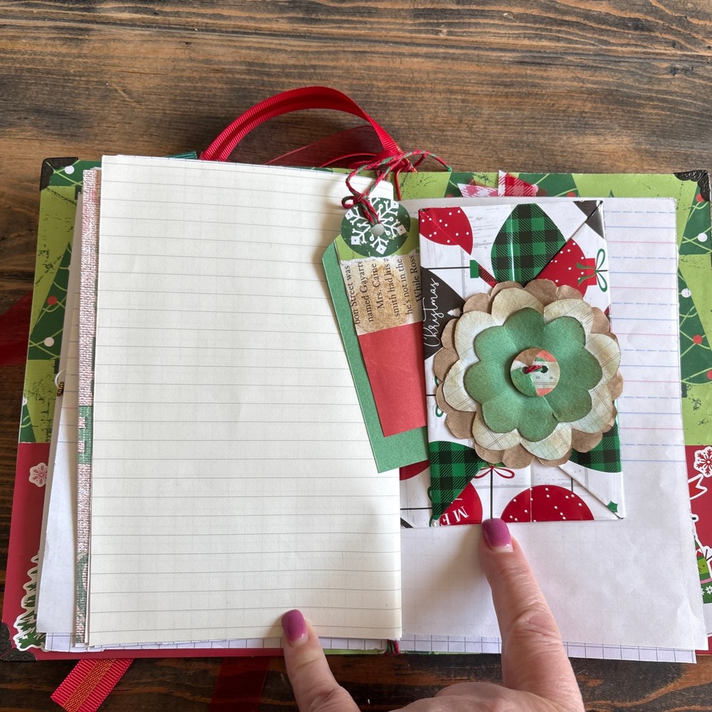 Christmas Junk Journal ~ Santa’s Checking His List