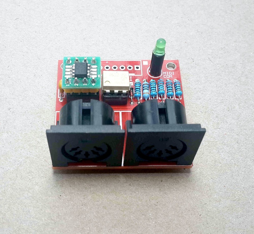 SIO2MIDI - 2 Port MIDIMATE Compatible Interface for 8bit Atari Computers