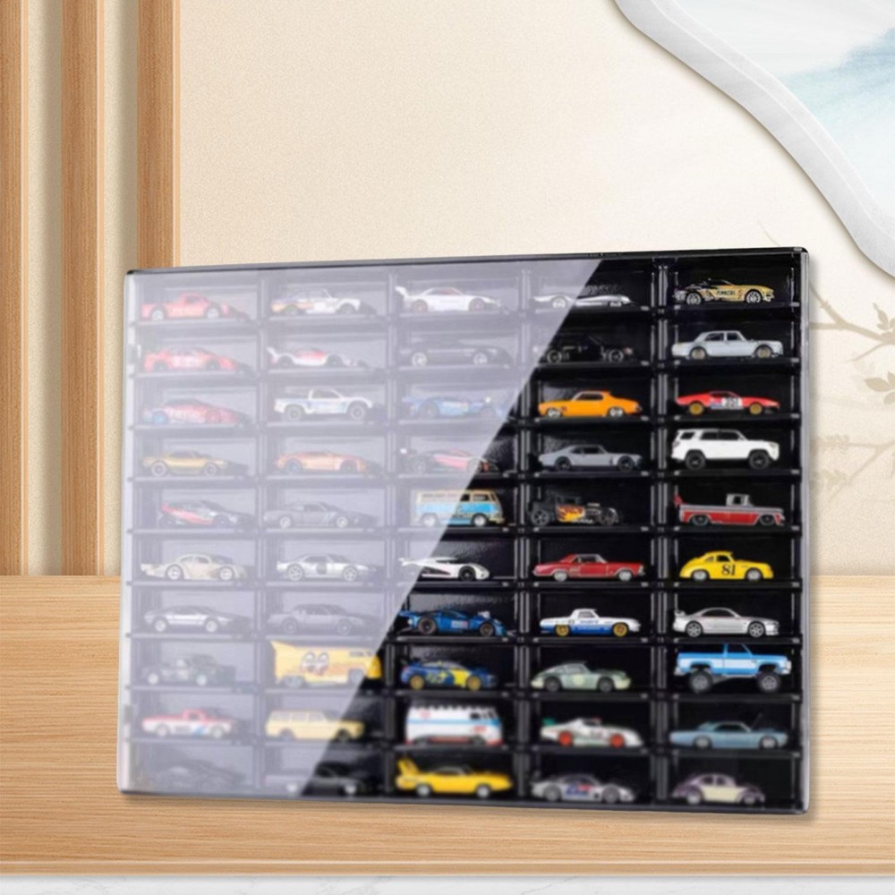 1/64 Model Car Storage Display Case Protective Durability Organizer Case