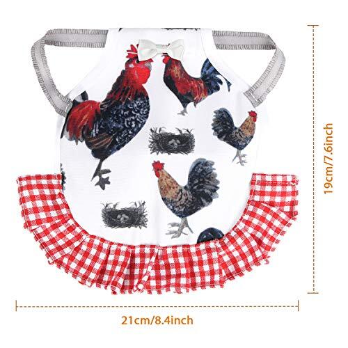 Standard Chicken Saddle Hen Apron with Elastic Straps