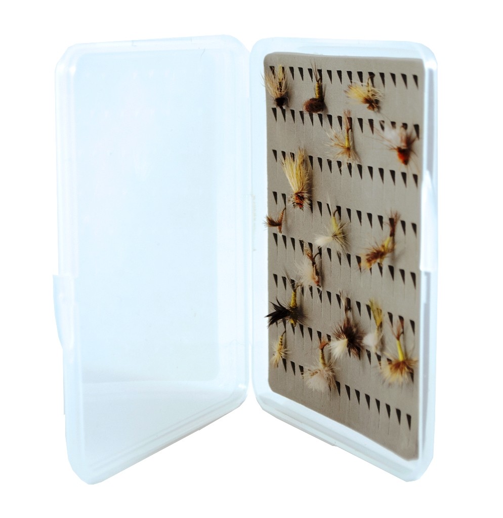 Small Ultra Slim Fly Box with Tear Drop Foam Item #1426