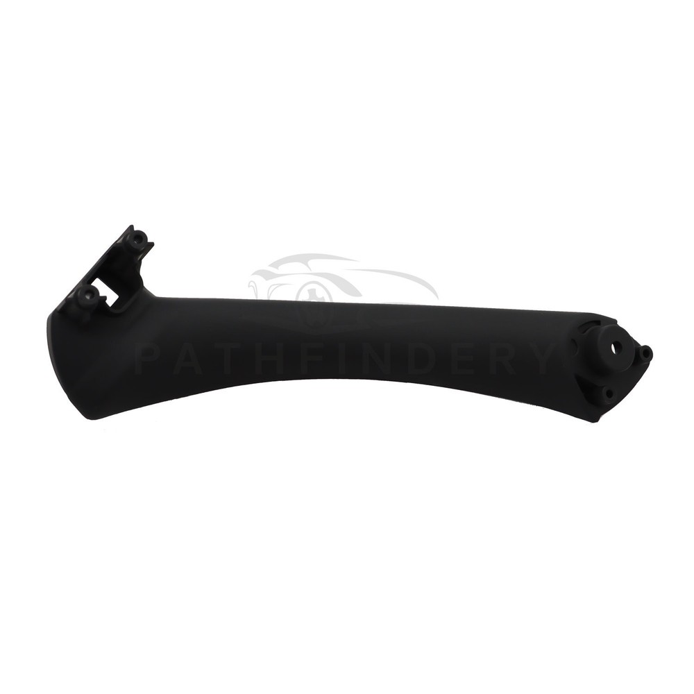 6Pcs Black Inner Door Panel Handle Pull Interior Trim Cover For BMW E90 06-11