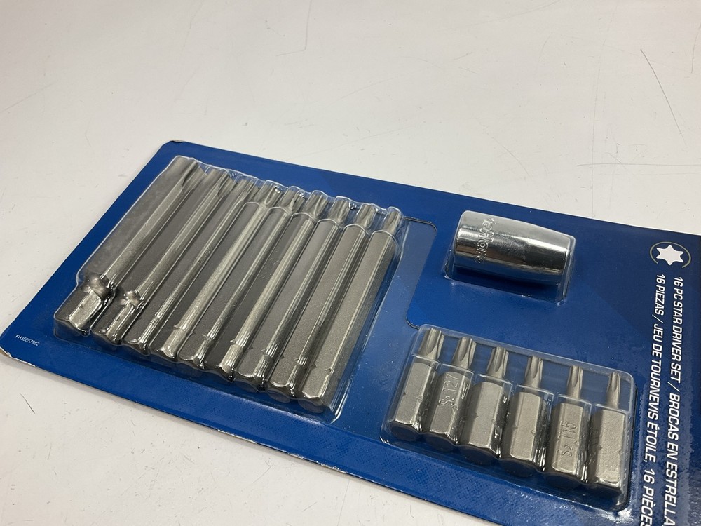 Diehard DHP55281 16 Piece Star Torx Driver Set