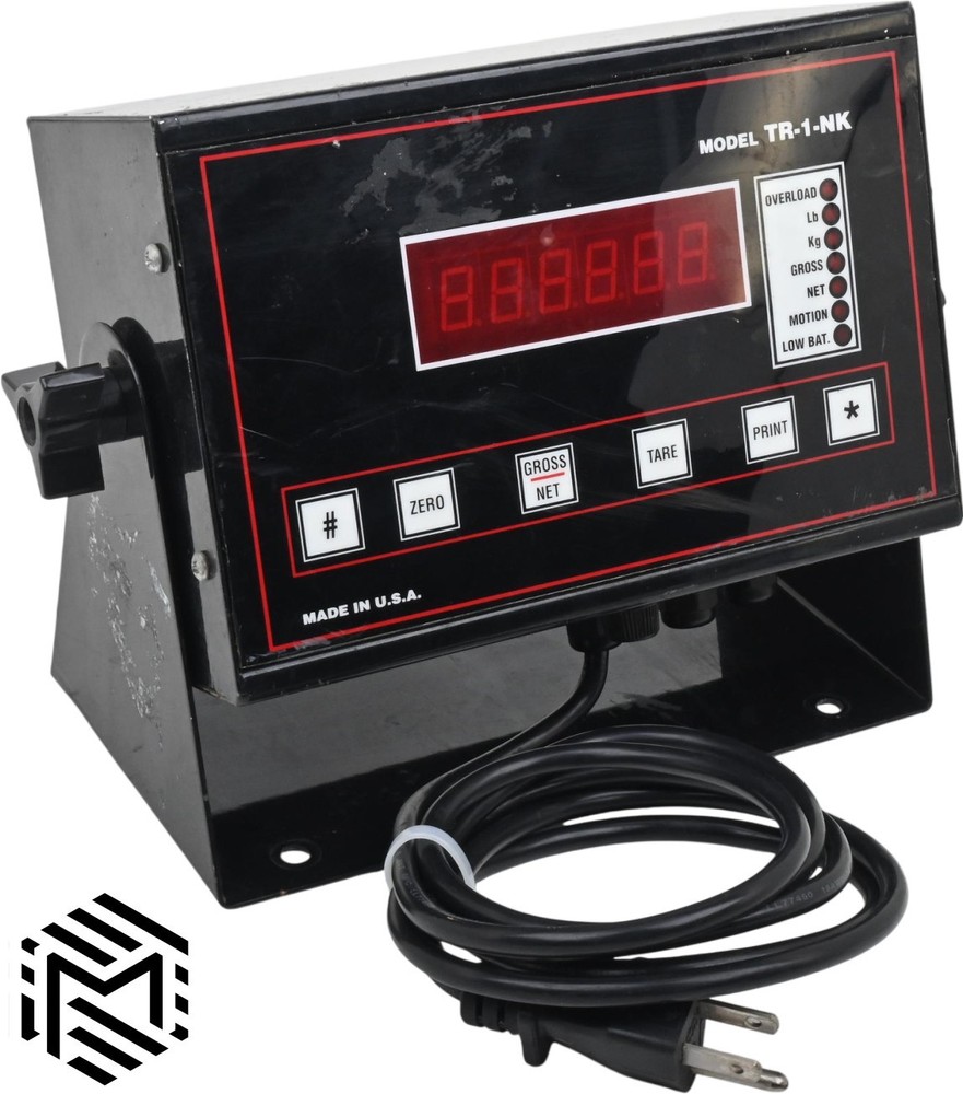 Grand Rapids TR-1-NK Digital Scale Indicator Display - TARA Systems - Used