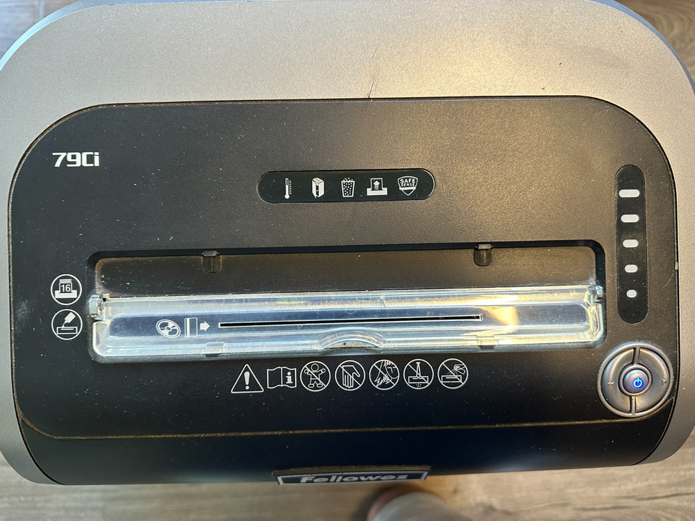 Fellowes Powershred 79Ci Medium Cross-cut Paper Shredder