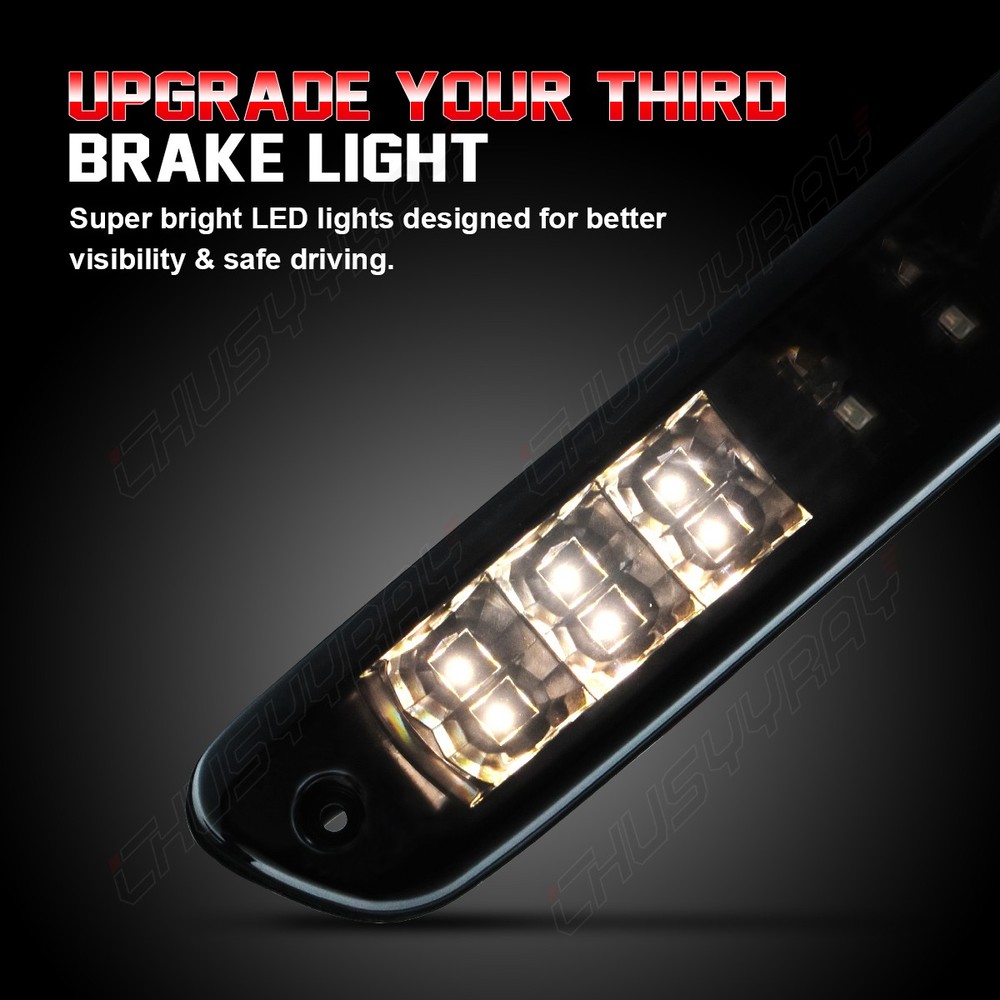 Chrome LED 3rd Brake Light Cargo Lamp For 04-2012 GMC Canyon High Performance