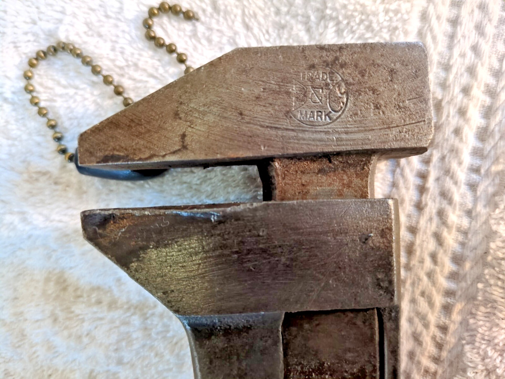 Vintage Bemis & Call Co. 12" Adjustable Monkey Pipe Wrenches