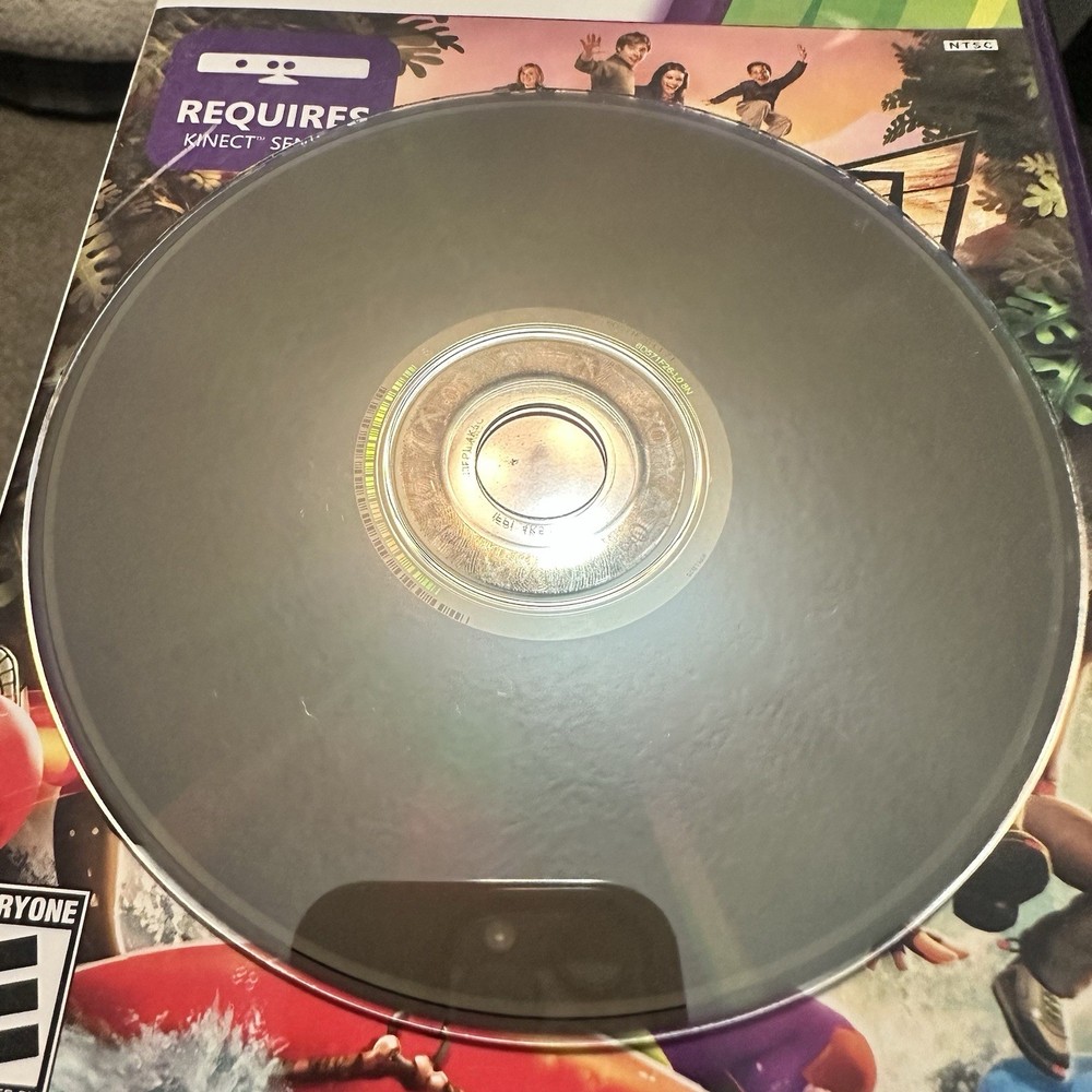 Xbox 360 Kinect Motion Sensor With Kinect Adventures - Tested