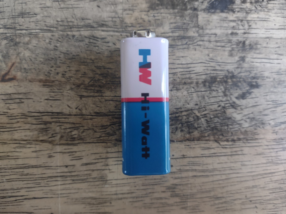 Hi - Watt For Transistor Radios 9 Volt Battery