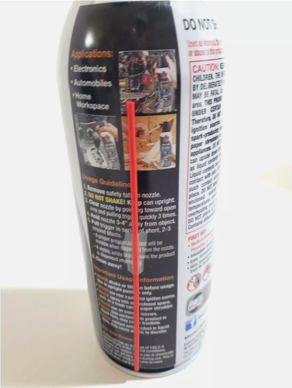 Falcon Dust-Off Compressed Computer Gas Duster 10 oz 12 Cans