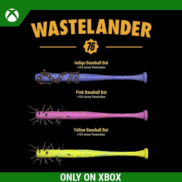 Rare Baseball Bat BUNDLE (XBOX)