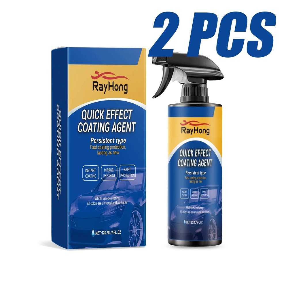 Car Coating Spray,Quick Effect Coating Agent,Car Scratch Wax Polish Spray Liquid