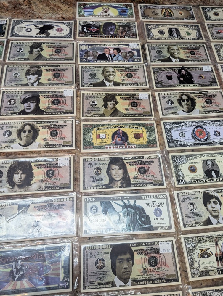 Novelty Money Packs