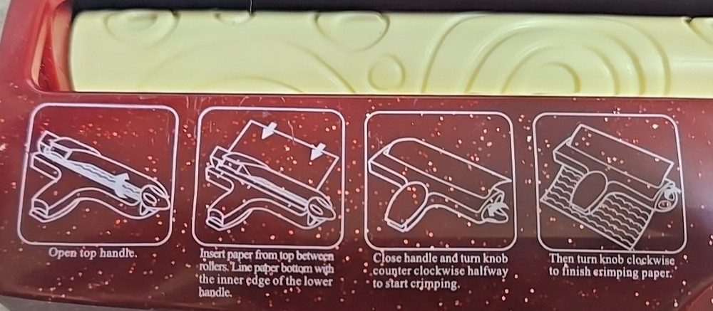 MARVY UCHIDA PATTERN ROLLER CRIMPER, 8.5" ROLLER "BUBBLES"