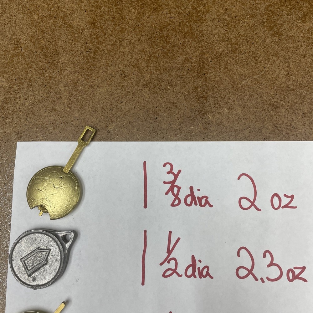 10 PENDULUM BOBS, Seth Thomas,Ingraham,Ansonia, Sessions,Gilbert 6