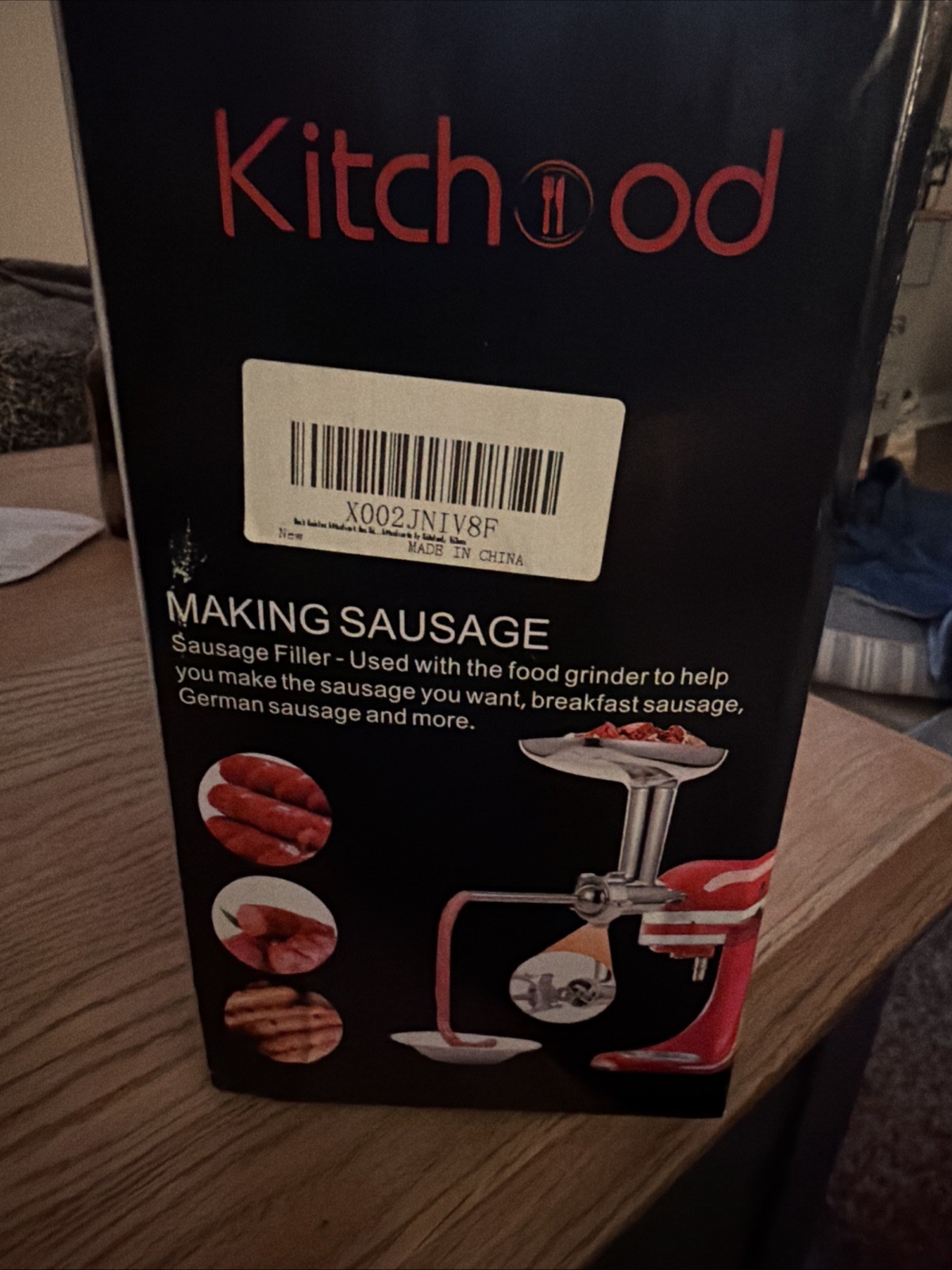 Kitchenaid Stand Mixer Metal Meat Grinder and Sausage Stuffer Attachment