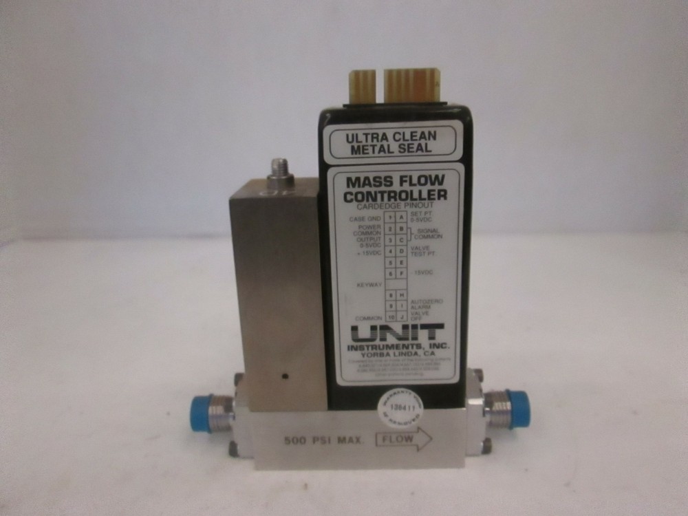 Unit UFC-1560A, Mass Flow Controller, 500 SCCM, 0.5%PH3/N2, Rfrb