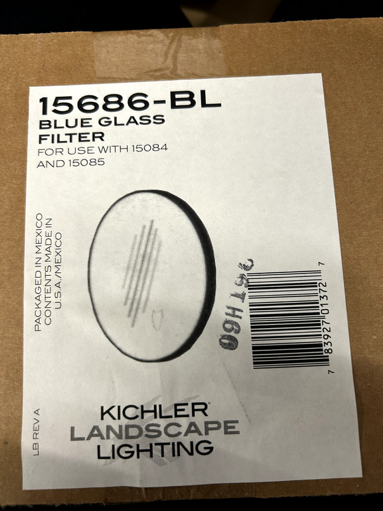 Kichler 15686BL Blue Lens Filter