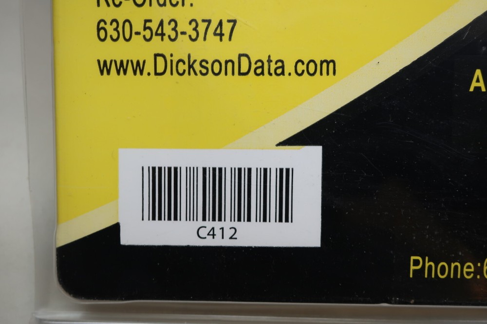Dickson C412 Circular Chart 8in Chart