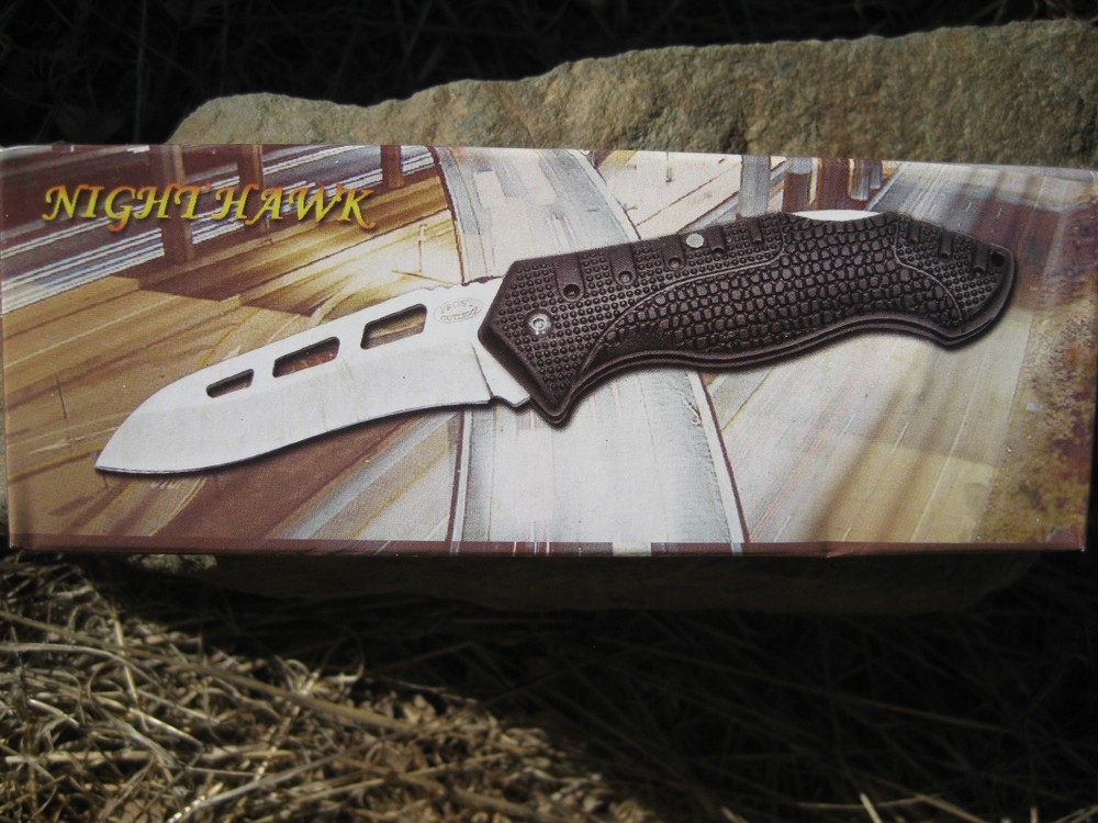 Frost Cutlery Night Hawk Pocket Knife with Clip
