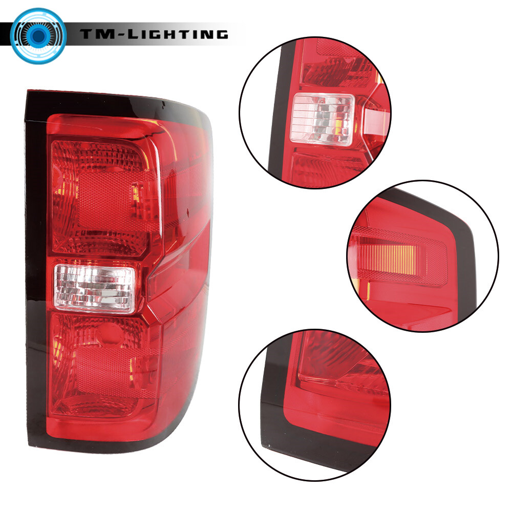 Passenger Right Side Tail Light Brake Lamp For 2014-2015 Chevy Silverado 1500