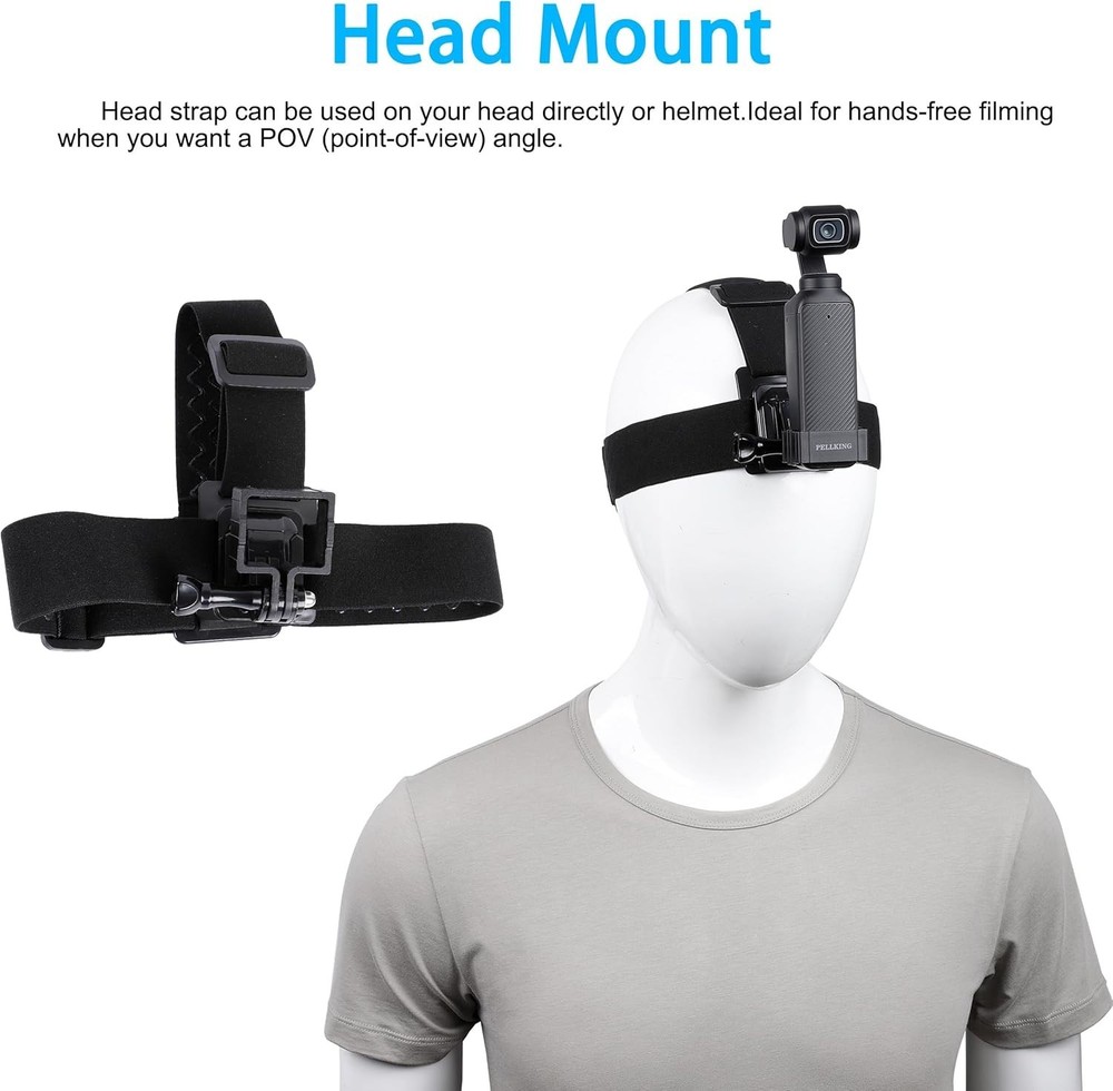 Comprehensive Accessory Bundle for DJI Osmo Pocket 3: Mounts for Every Adventure