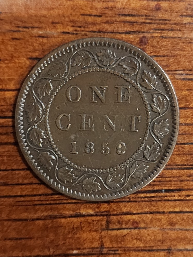 1859 Canada One Cent