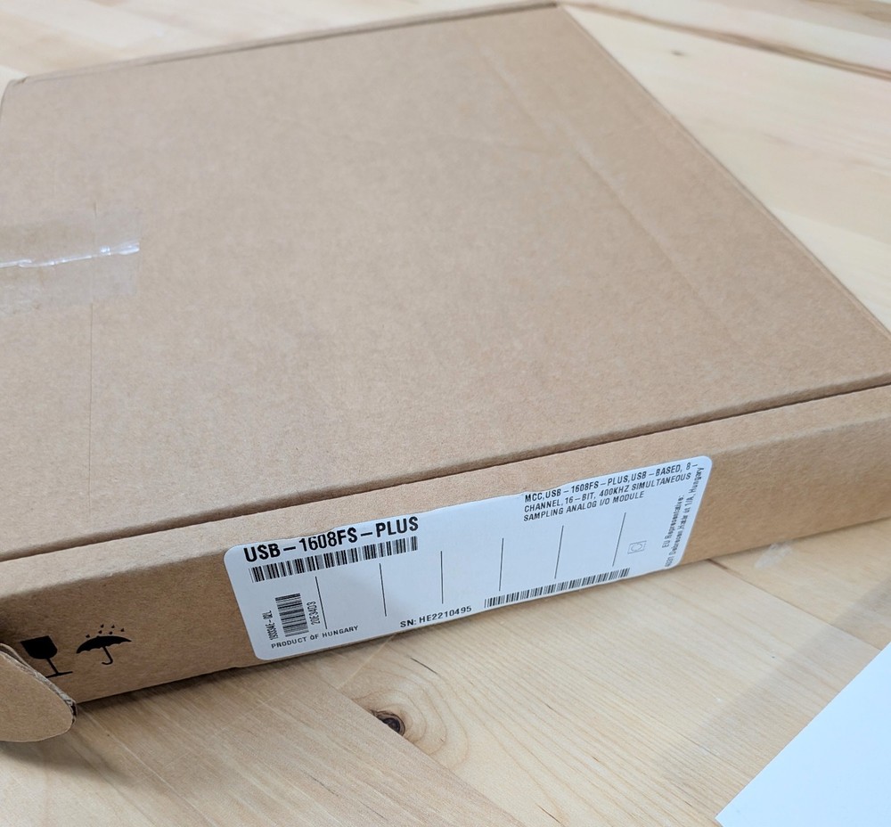 MCC Measurement Computing USB-1608FS-Plus Simultaneous USB DAQ Device Calibrated