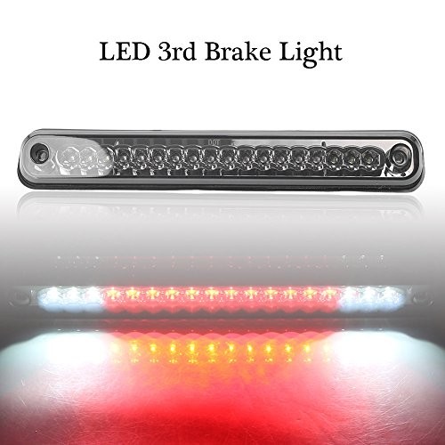 3rd LED Third Brake Light High Mount Stop Light Assembly White Reversing Lamp