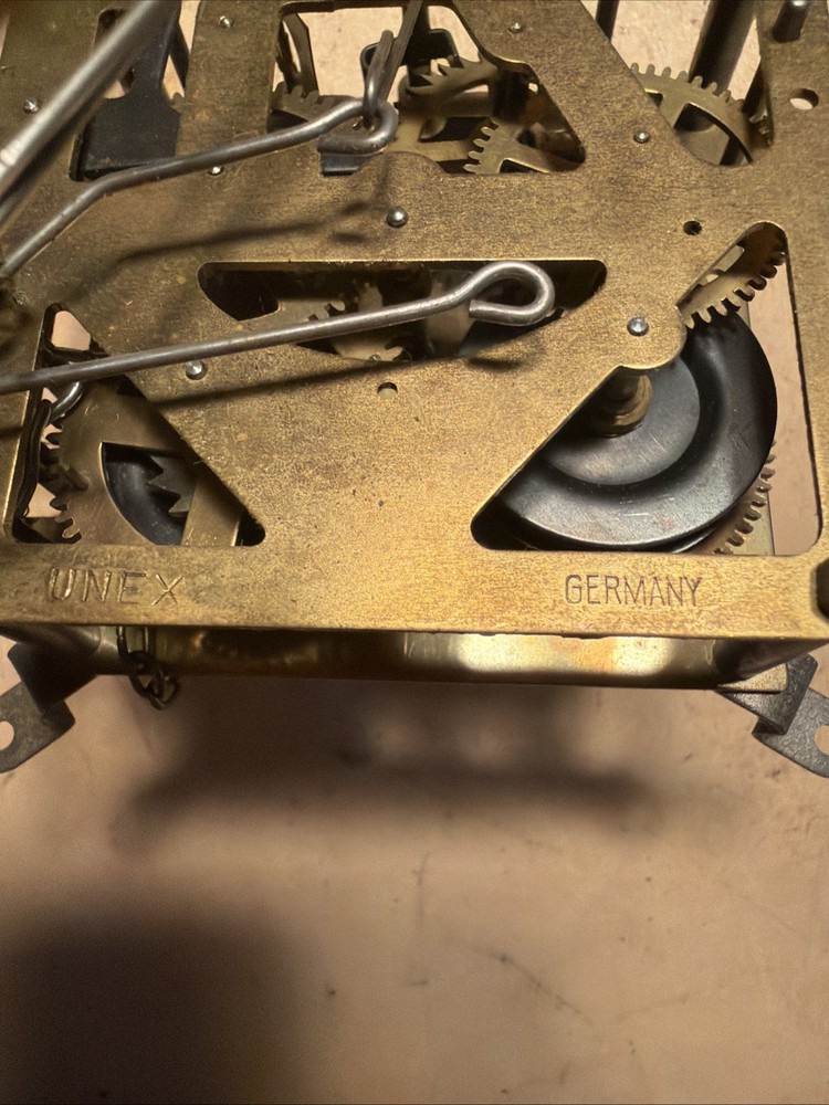 Vintage Germany Cuckoo Clock Unex Movement part