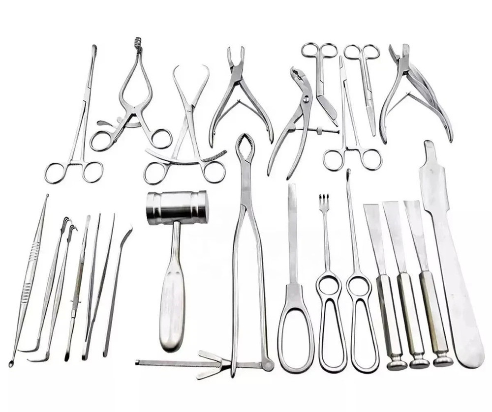 Basic Orthopedic Surgery Set of 25 Pcs Surgical Instruments