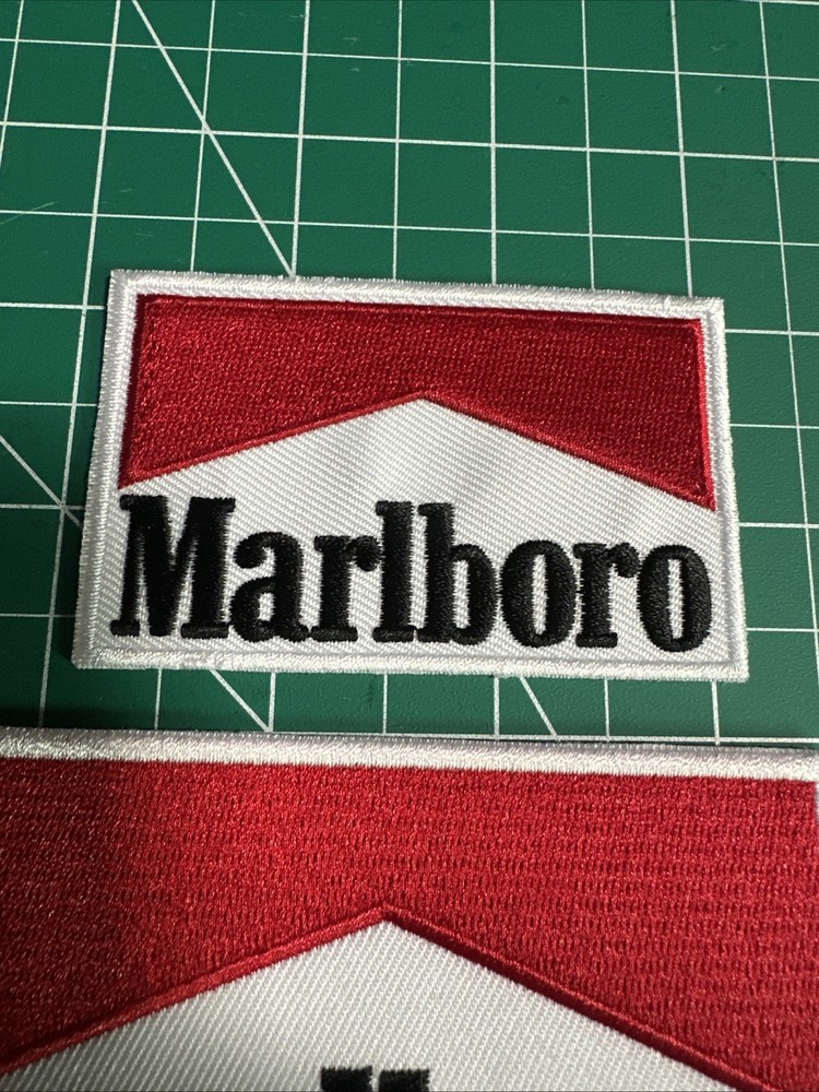 Iron-on Patch Marlboro Two Sizes - High Quality