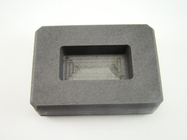 1 oz Silver Bar High Density Graphite Ingot Mold Loaf Rectangle AG Gold=2oz