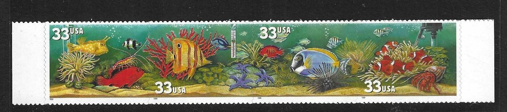 USA SC #3320b Aquarium Fish  . MNH