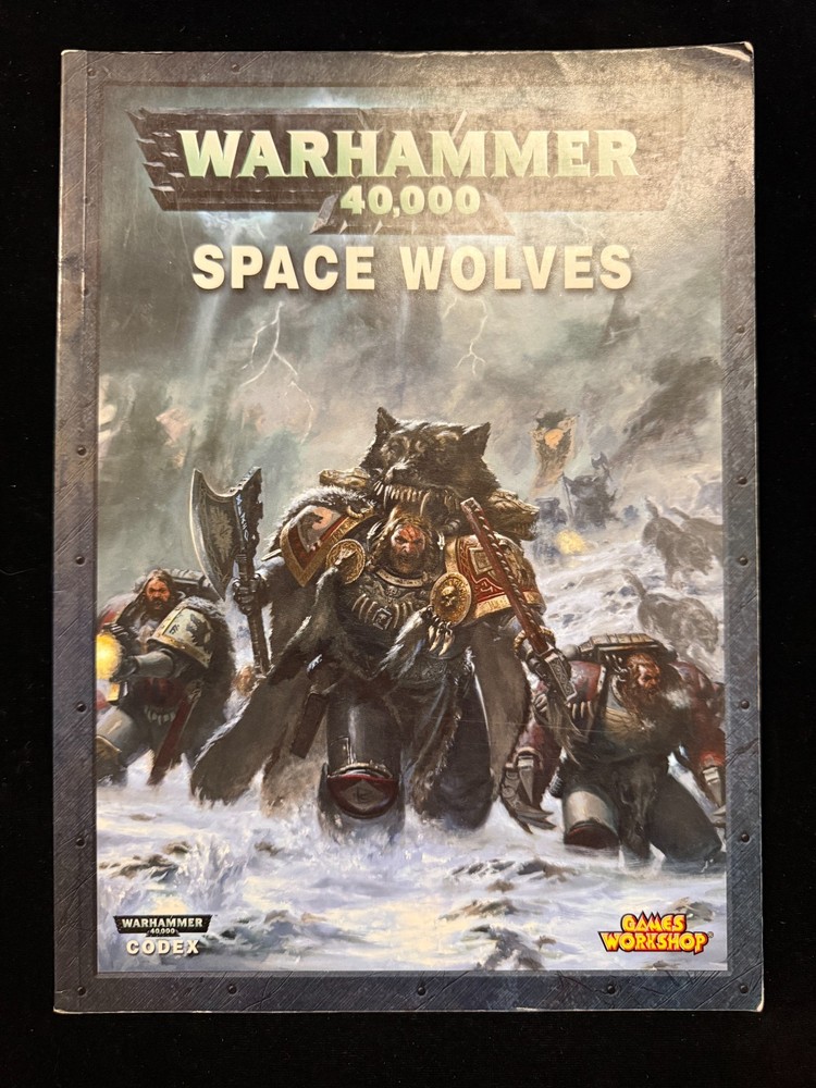 Games Workshop Warhammer 40k Space Wolves Rulebook  Codex