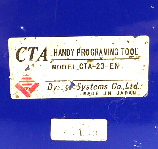 Dyadic Systems CTA-23-EN CTA Handy Programming Tool Automation Spare Surplus