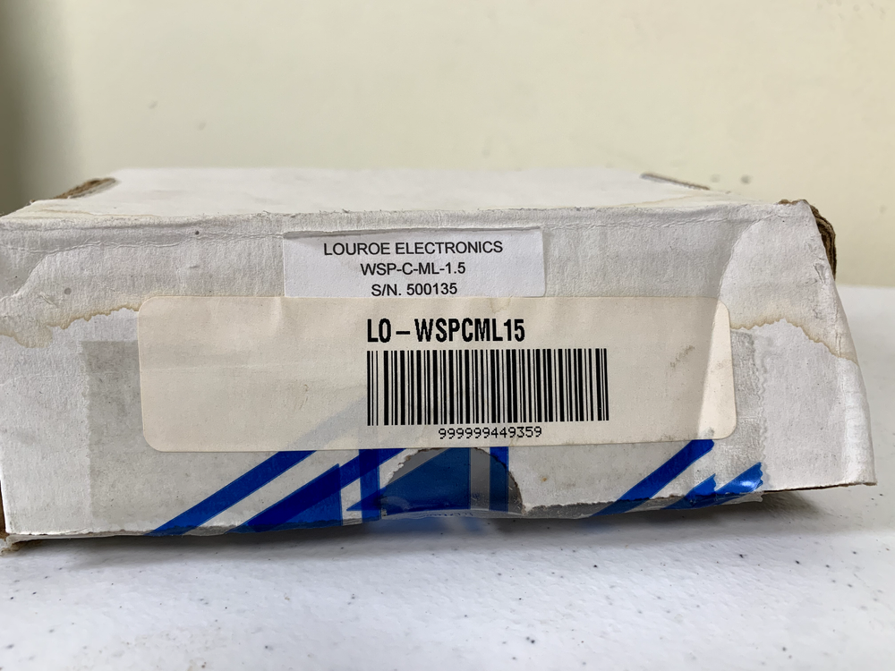 Louroe Electronics WSP-C-ML-1.5 VERIFACT C MIC LEVEL MIC