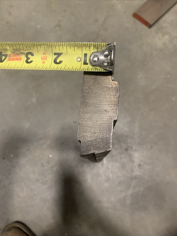 20-5/8” Bottom Pressbrake Die Used Tooling