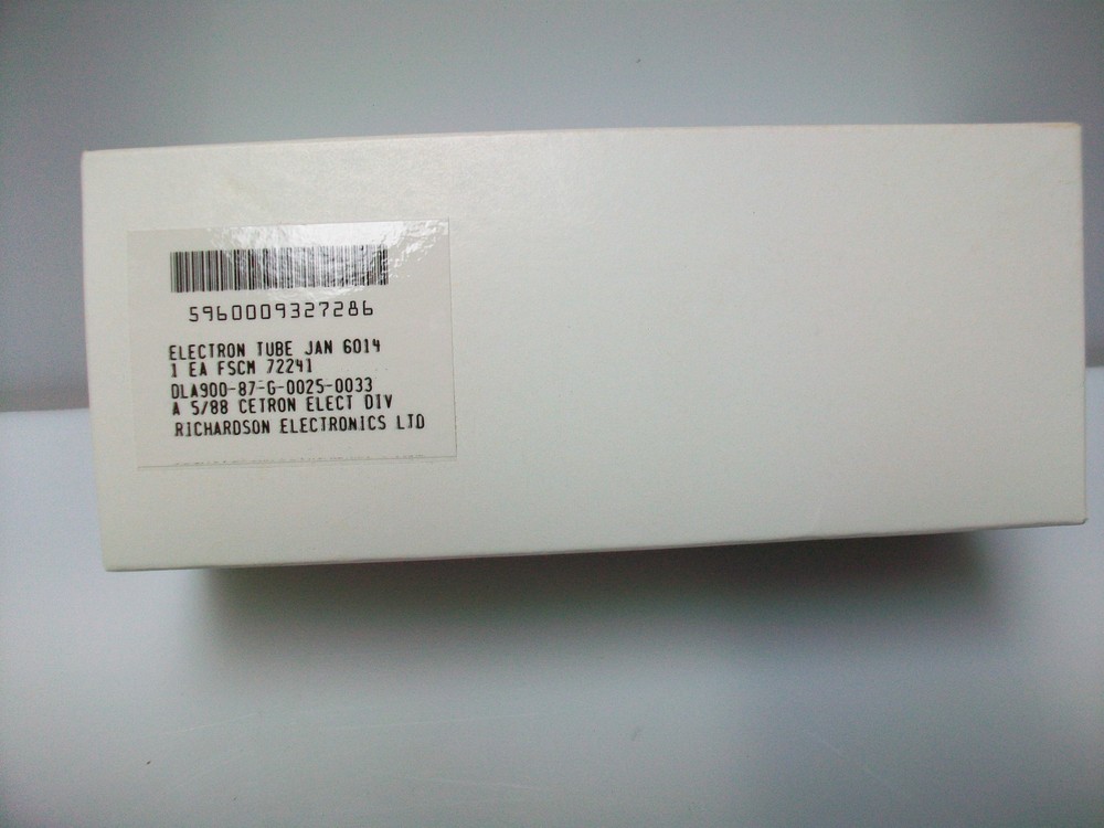 CETRON 6014/C1K TUBES NOS