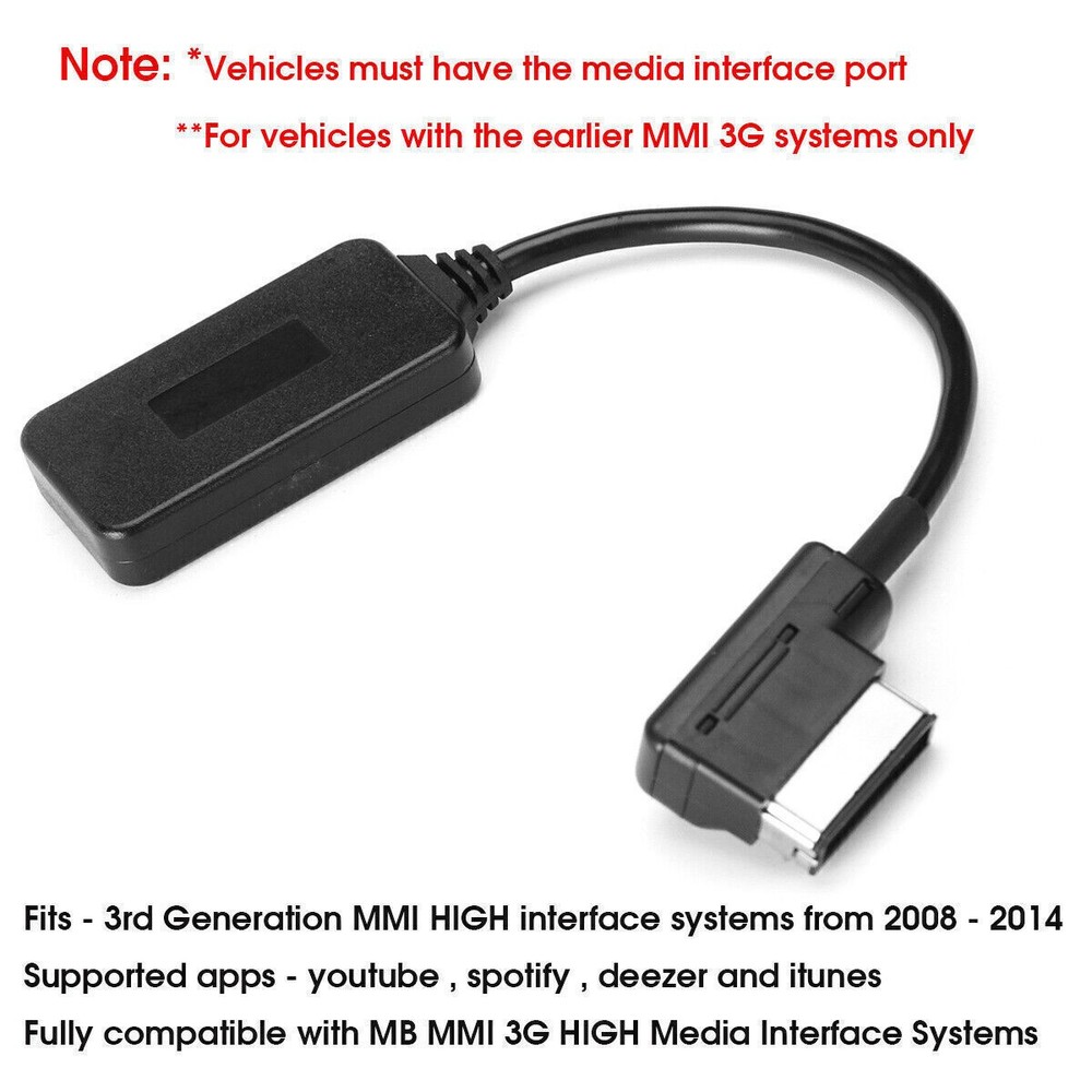 Wireless Interface bluetooth AUX Receiver Adapter For Mercedes Benz C E S