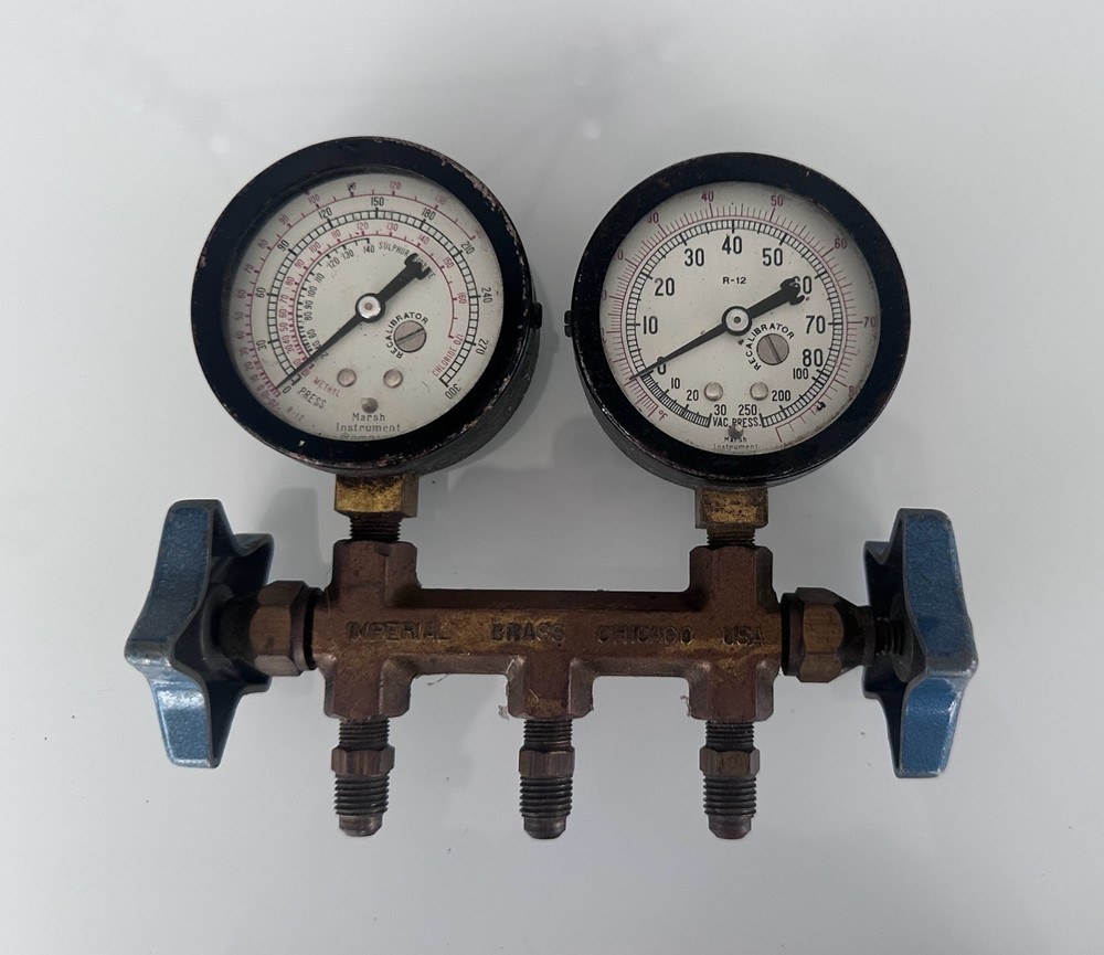 MANIFOLD TWO MARSH GAUGES