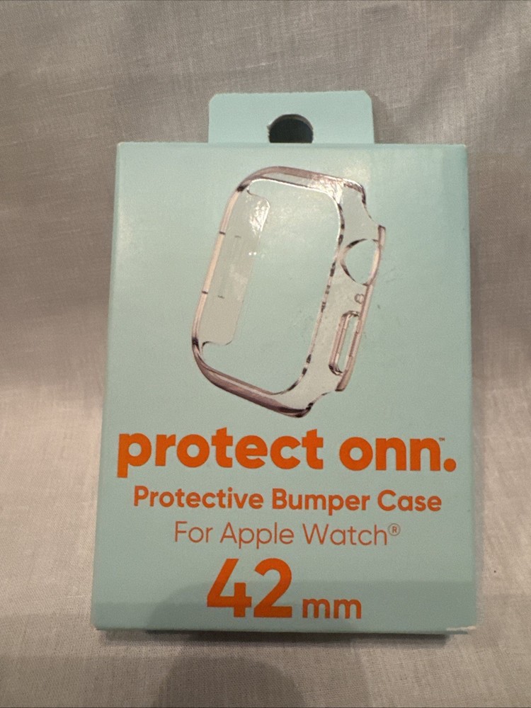 Apple Watch 42mm Clear case Protect Onn Protective Bumper Case Fits Electronics