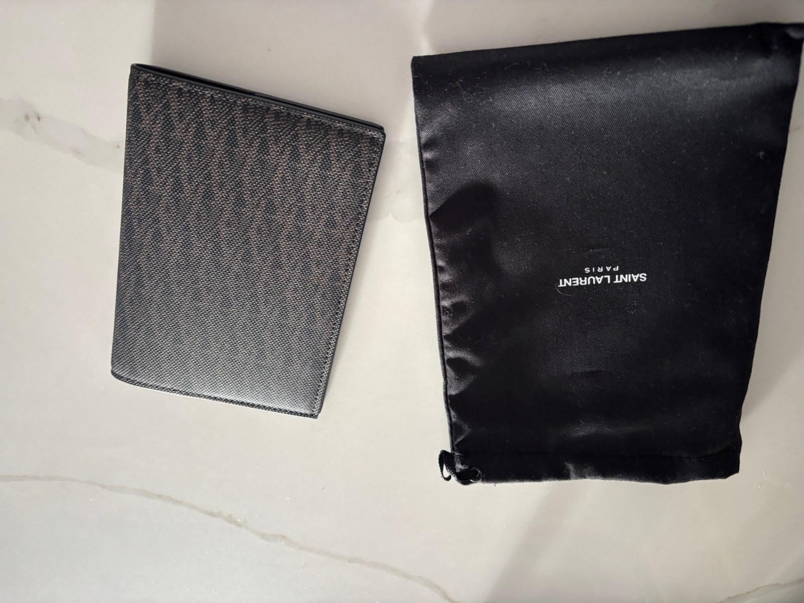 YSL Saint Laurent Passport Holder