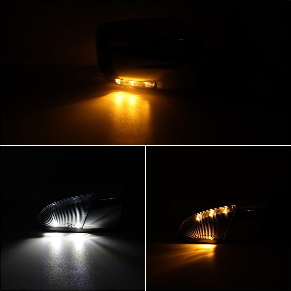 Right Chrome Rearview Door Side Mirror Assembly for Dodge Ram 1500 2500 3500