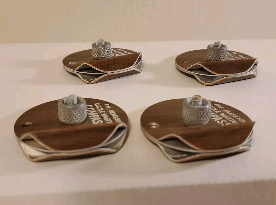 4 Vintage Circle Master Compass Creative Publications Education Drafting Tool