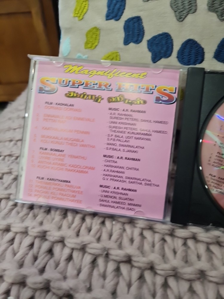 MAGNIFICENT SUPER HITS VOL2 BOLLYWOOD VIDEO CD Excellent
