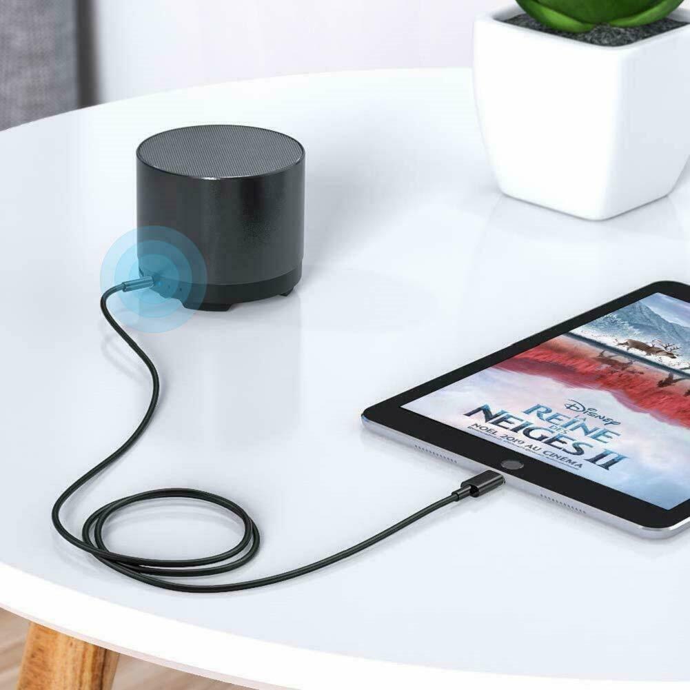 IPhone 7 8 X XR 11 12 13 Pro Max 8 Pin to 3.5mm AUX Audio Car Adapter Cord lot